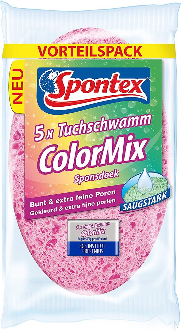 Spontex ColorMix Schwammtücher 3 x 3 Stück