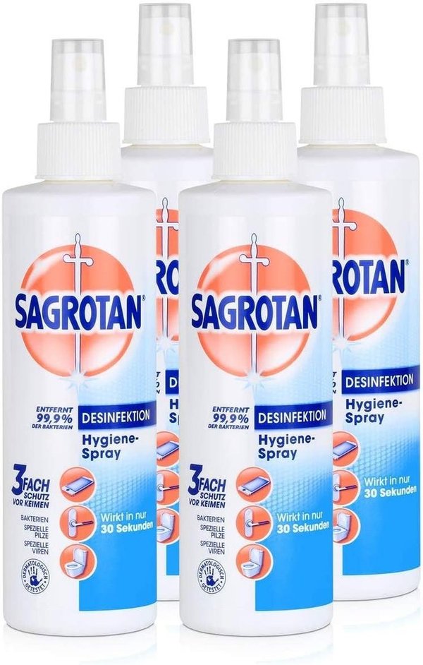 Sagrotan Hygiene Pumpspray 4er Pack (4 x 250ml)
