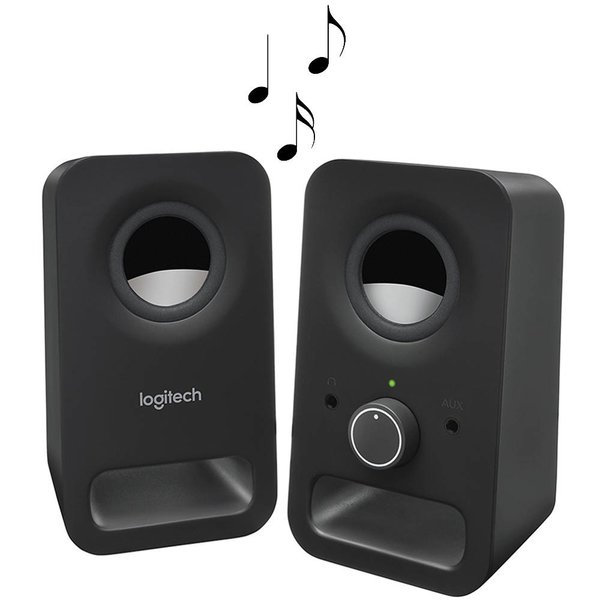 Logitech Z150 Lautsprecher schwarz