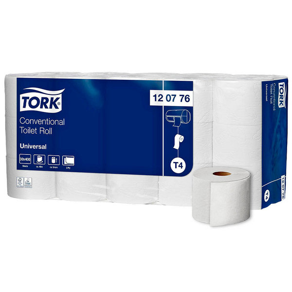 TORK Toilettenpapier T4 Universal 2-lagig 30 Rollen