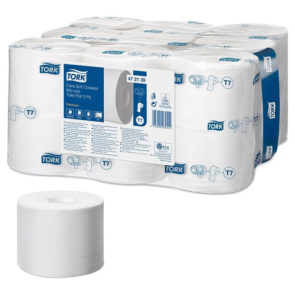 TORK Toilettenpapier T7 Premium 3-lagig 18 Rollen