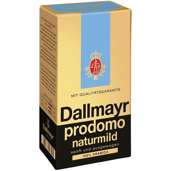 Dallmayr prodomo naturmild Kaffee, gemahlen Arabicabohnen 500,0 g